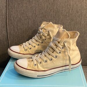 Converse All Star Cream High-Tops
